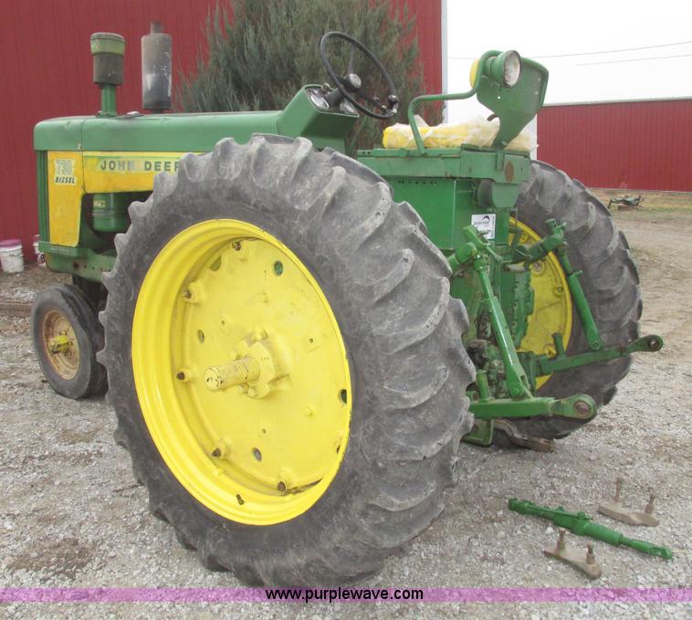 image for item G9859 1958 John Deere 730 row crop tractor