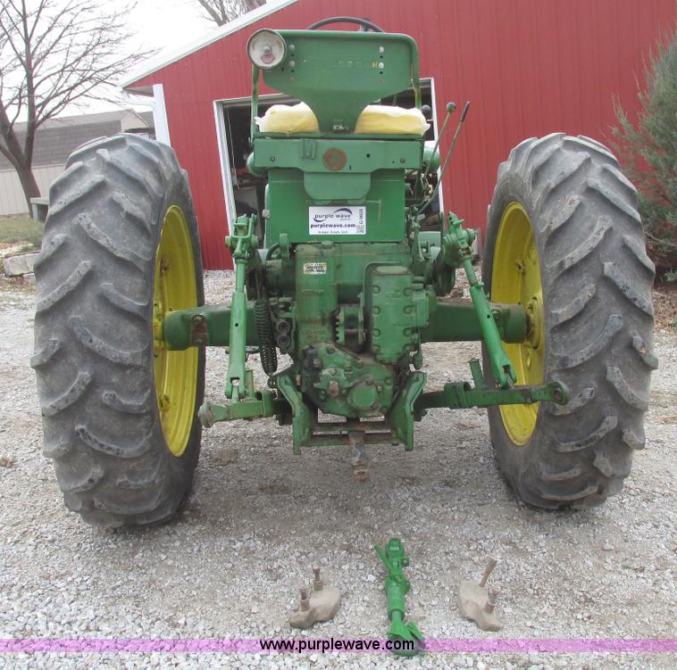 image for item G9859 1958 John Deere 730 row crop tractor
