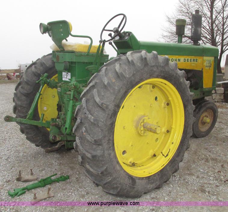 image for item G9859 1958 John Deere 730 row crop tractor