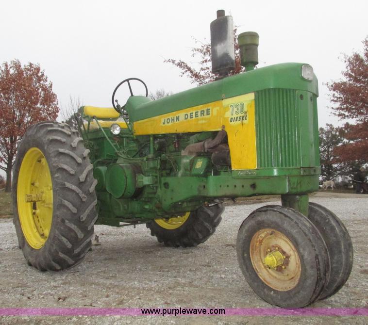 image for item G9859 1958 John Deere 730 row crop tractor
