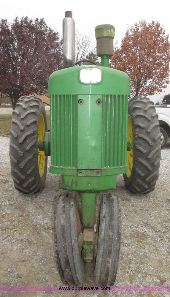 image for item G9859 1958 John Deere 730 row crop tractor