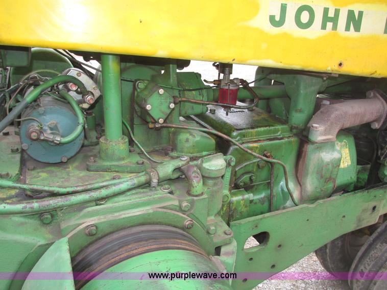 image for item G9859 1958 John Deere 730 row crop tractor
