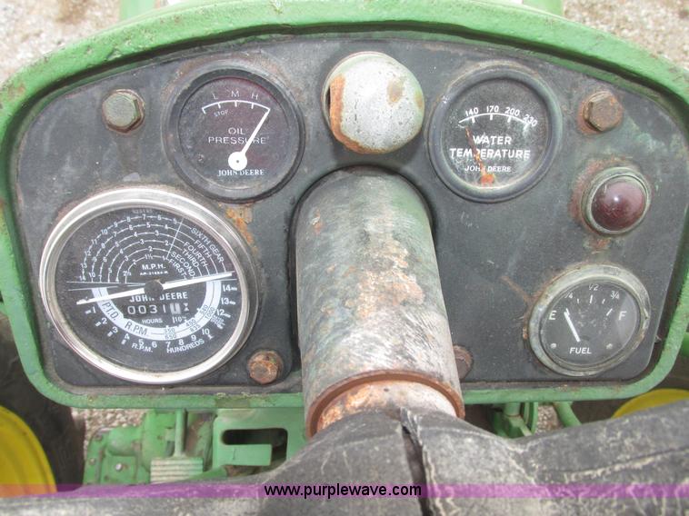 image for item G9859 1958 John Deere 730 row crop tractor