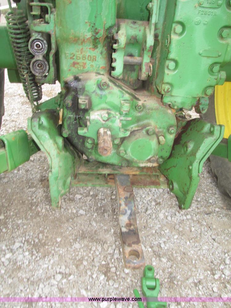 image for item G9859 1958 John Deere 730 row crop tractor