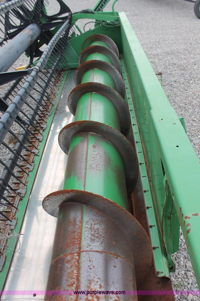 image for item H5985 1996 John Deere 930F flex head