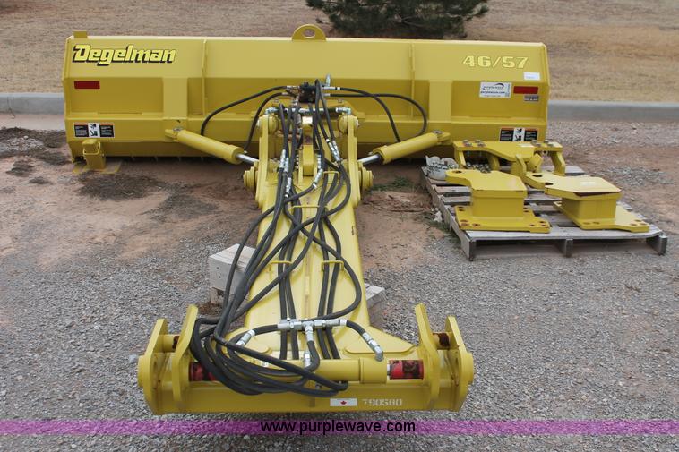 image for item H5990 2012 Degelman 10-46/57 four-way dozer blade