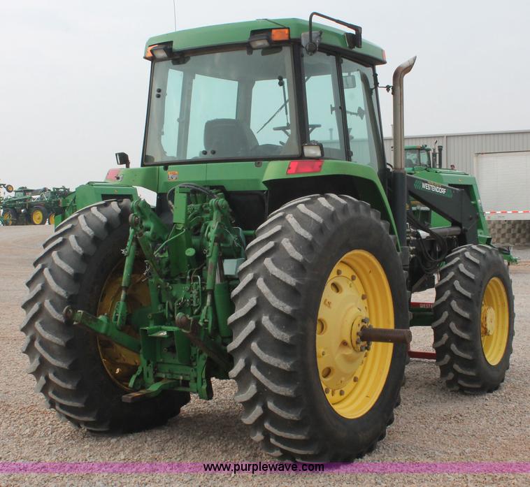 image for item H5991 1994 John Deere 7800 MFWD tractor