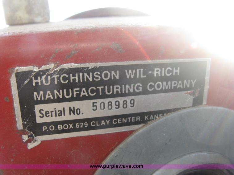 image for item H9325 Hutchinson sweep auger
