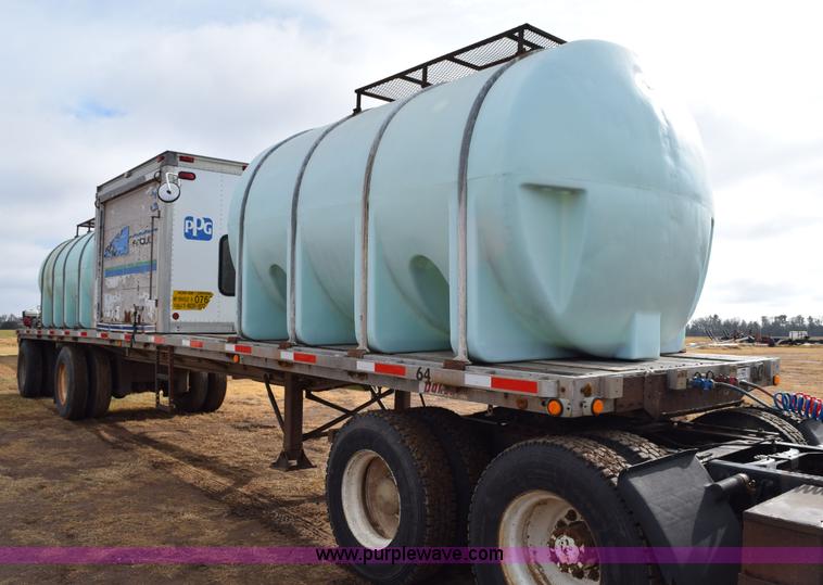 image for item I8603 1981 Dorsey flatbed tender trailer