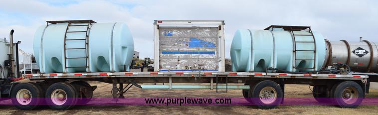 image for item I8603 1981 Dorsey flatbed tender trailer