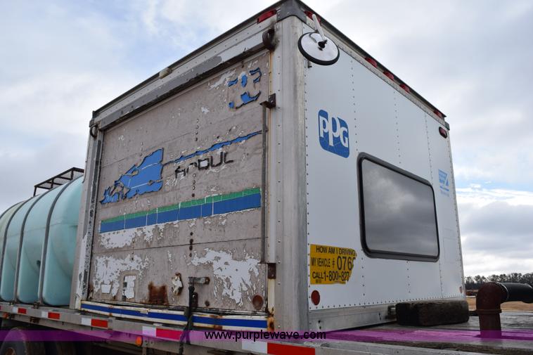 image for item I8603 1981 Dorsey flatbed tender trailer