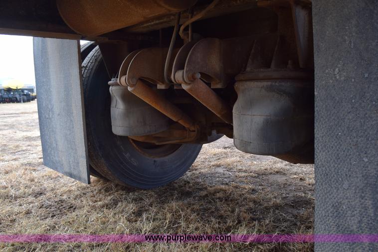 image for item I8603 1981 Dorsey flatbed tender trailer