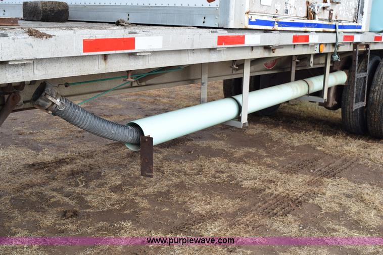 image for item I8603 1981 Dorsey flatbed tender trailer