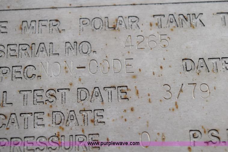 image for item I8604 1979 CTC Polar tanker trailer