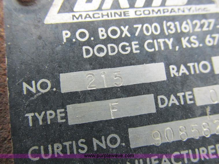 image for item I8843 1983 Curtis grain auger