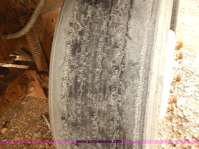 image for item J3092 1975 Chevrolet flatbed truck with crane