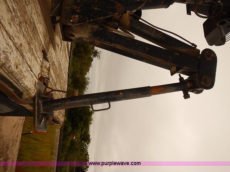 image for item J3092 1975 Chevrolet flatbed truck with crane