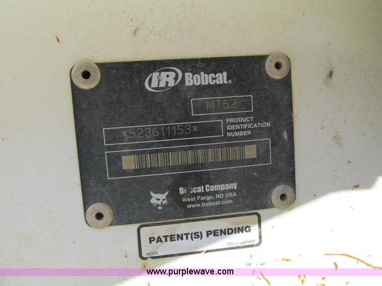 image for item AW9870 2003 Bobcat MT52 compact track loader