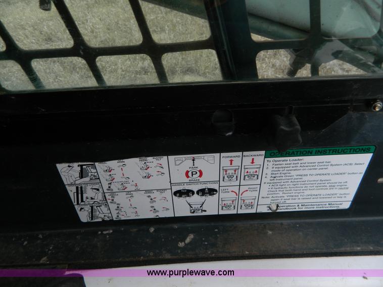 image for item D6108 2007 Bobcat T190 skid steer