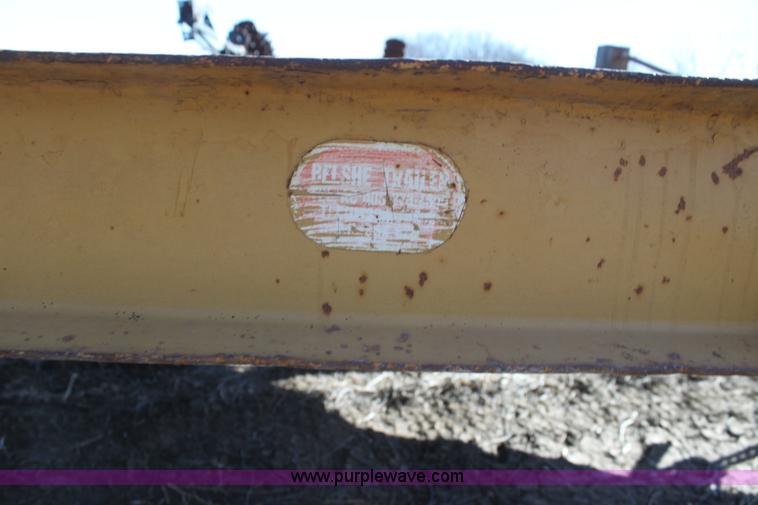 image for item F3391 1992 Belshe flatbed equipment trailer