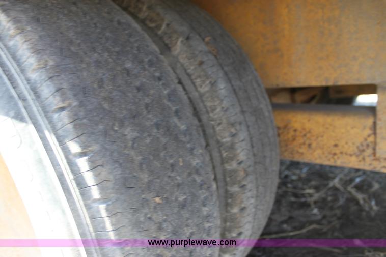 image for item F3391 1992 Belshe flatbed equipment trailer