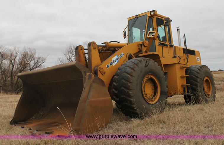 image for item F3400 1994 Kawasaki 90Z III wheel loader