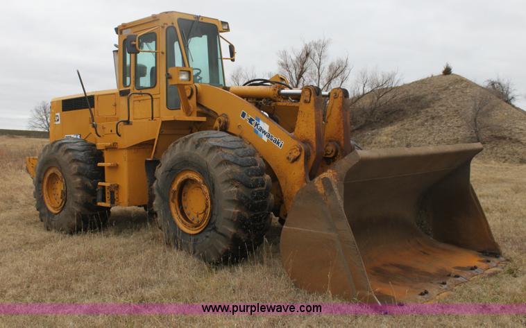 image for item F3400 1994 Kawasaki 90Z III wheel loader