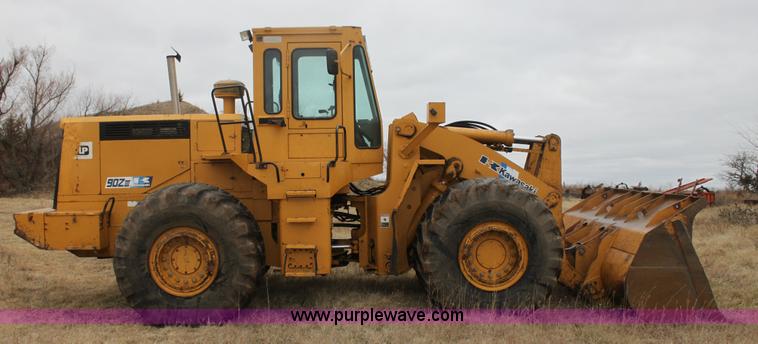 image for item F3400 1994 Kawasaki 90Z III wheel loader
