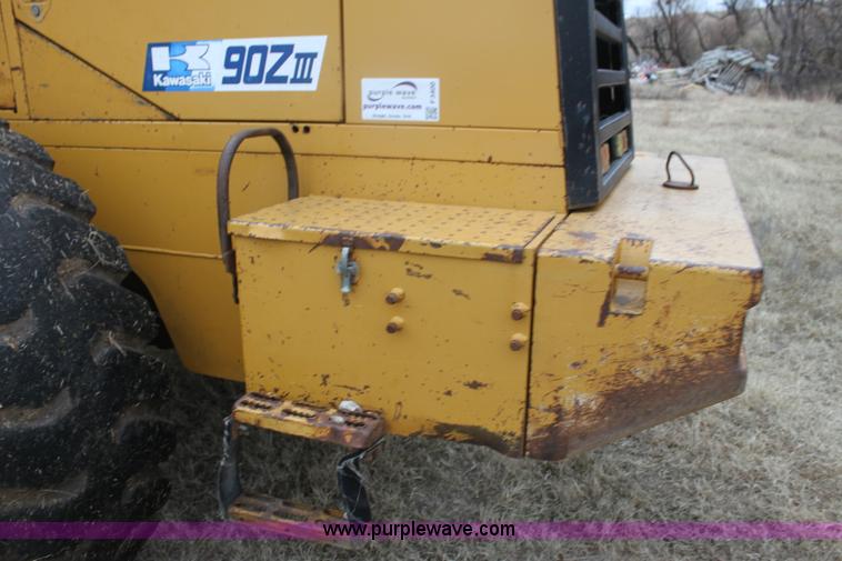 image for item F3400 1994 Kawasaki 90Z III wheel loader