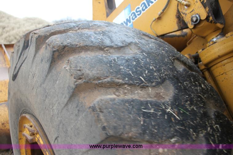 image for item F3400 1994 Kawasaki 90Z III wheel loader