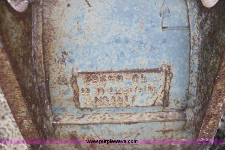 image for item F3403 12" compact excavator bucket