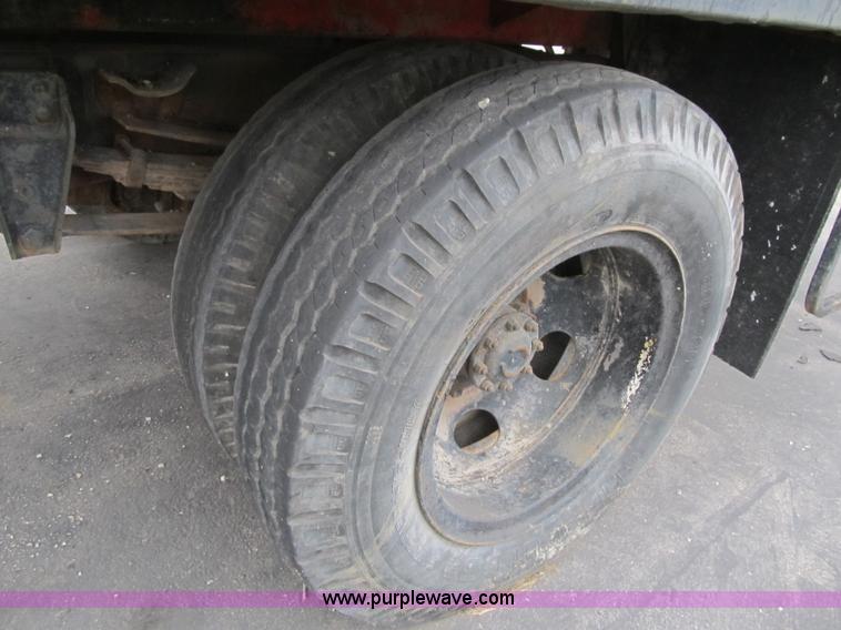 image for item F8893 1977 Dodge 500 flatbed truck