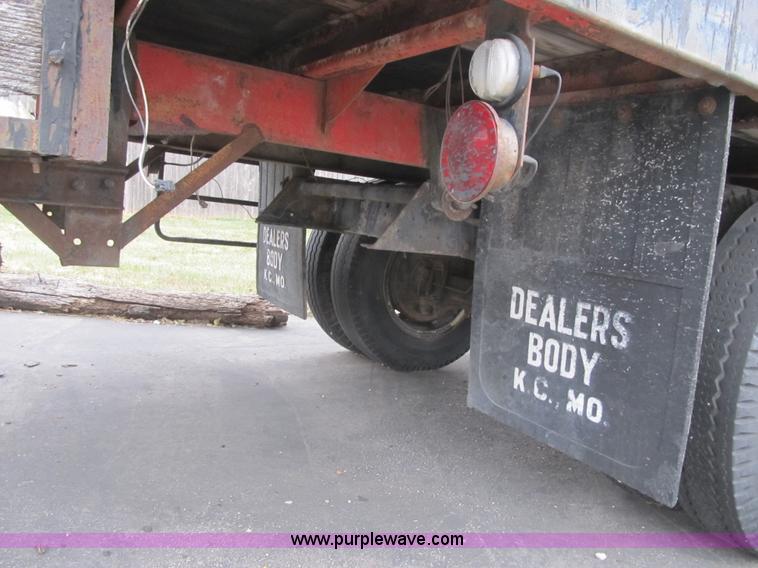 image for item F8893 1977 Dodge 500 flatbed truck