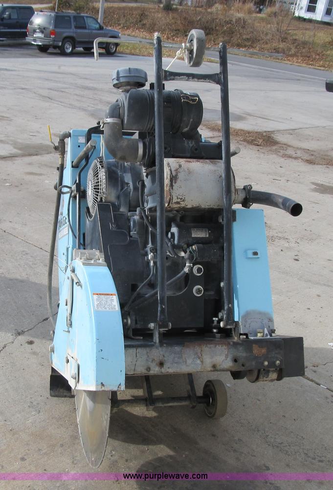 image for item F8906 2001 Target 265 Pro 35 III walk-behind concrete saw