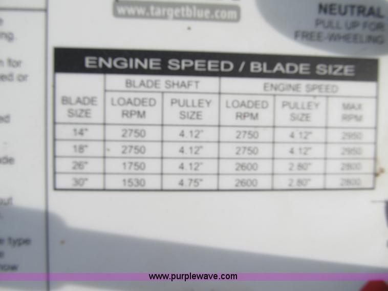 image for item F8906 2001 Target 265 Pro 35 III walk-behind concrete saw