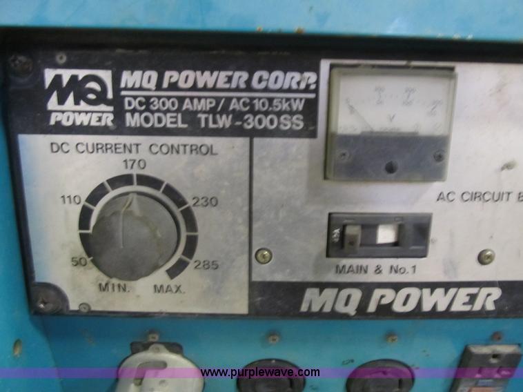 image for item F8910 Multiquip Whisper Weld welder/generator