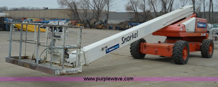 image for item F8916 2007 Snorkel TB80 boom lift