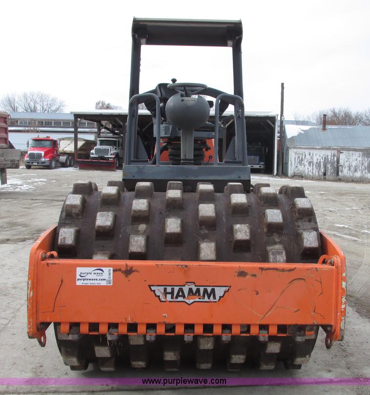 image for item G9879 2004 Hamm 3307P articulated pad foot roller