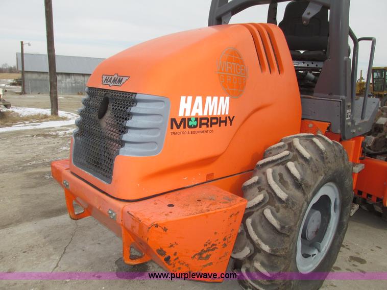 image for item G9879 2004 Hamm 3307P articulated pad foot roller