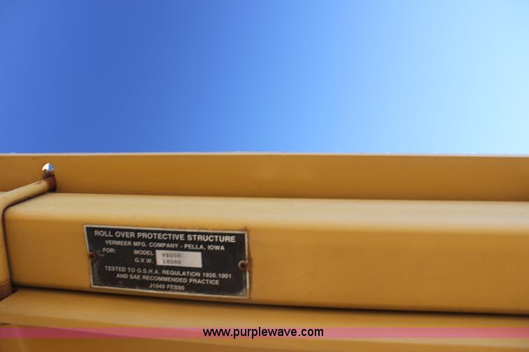 image for item H2011 1993 Vermeer V8050 trencher