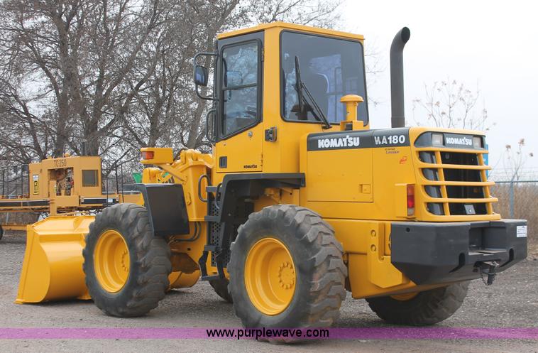 image for item H5502 1997 Komatsu WA180-3L wheel loader