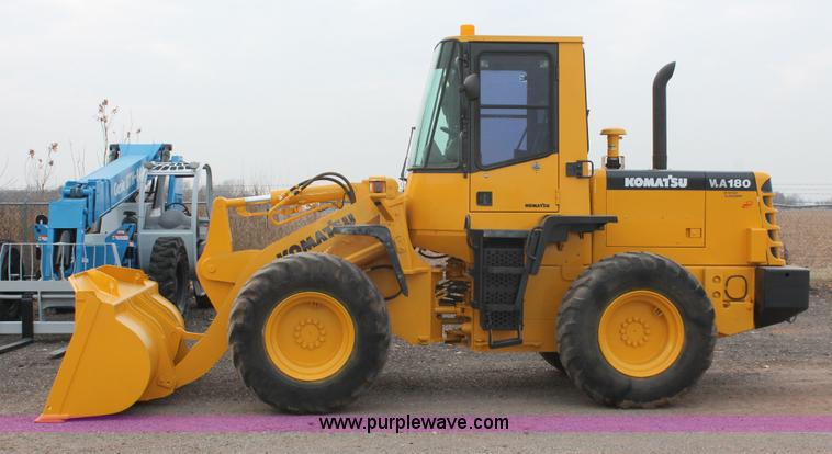 image for item H5502 1997 Komatsu WA180-3L wheel loader