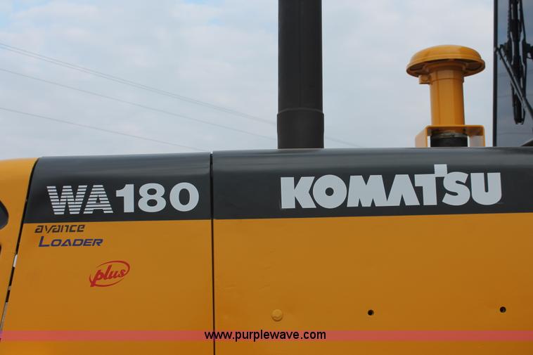 image for item H5502 1997 Komatsu WA180-3L wheel loader