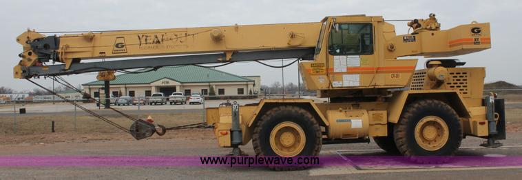 image for item H5503 1985 Grove RT522 rough terrain crane