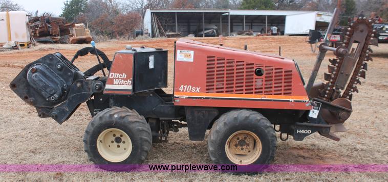 image for item H5974 1998 Ditch Witch 410SX vibratory cable plow