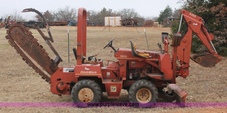 image for item H5993 1994 Ditch Witch 3610 trencher