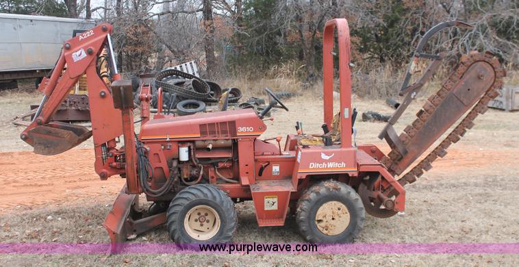 image for item H5993 1994 Ditch Witch 3610 trencher