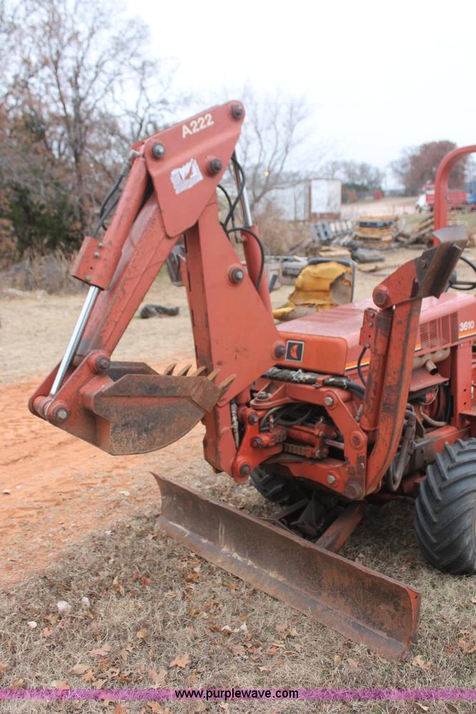 image for item H5993 1994 Ditch Witch 3610 trencher