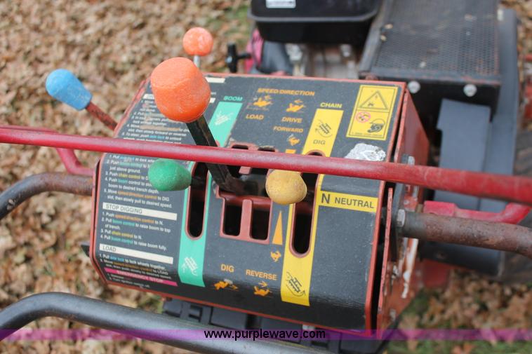 image for item H5996 2003 Ditch Witch 1330H walk-behind compact trencher