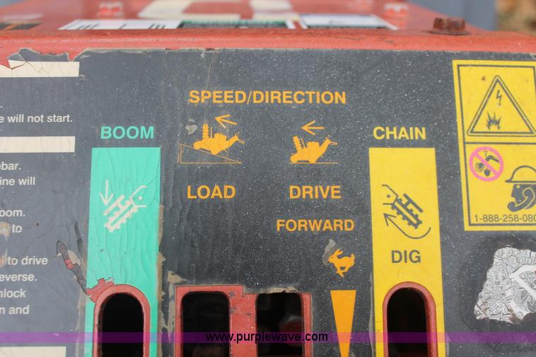 image for item H5996 2003 Ditch Witch 1330H walk-behind compact trencher